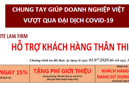 ELITE HỖ TRỢ KHÁCH HÀNG CHỊU ẢNH HƯỞNG CỦA COVID 19