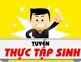 TUYỂN DỤNG THỰC TẬP SINH