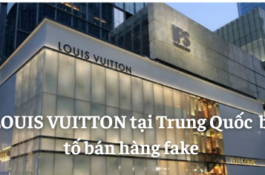 LOUIS VUITTON bị tố bán hàng fake ngay tại cửa hàng của chính mình